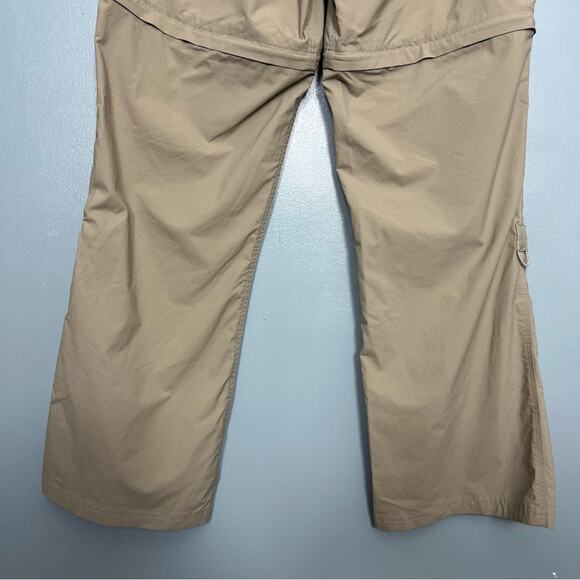 The North Face Paramount 2.0 Convertible Cargo Pants Shorts Tan Women’s Size 8 - Picture 6 of 11